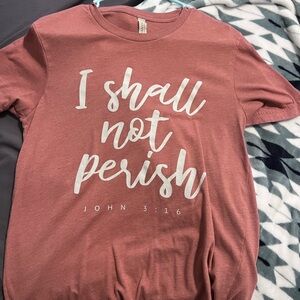 Men's Inspirational Graphic T-Shirt - Pink